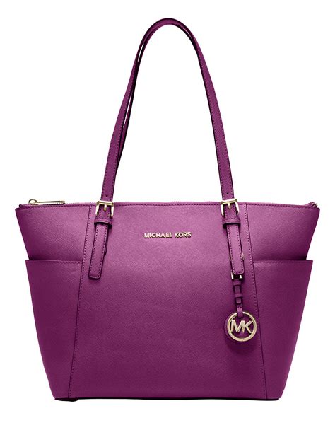 Michael Kors Jet Set Purple Bags & Handbags for Women